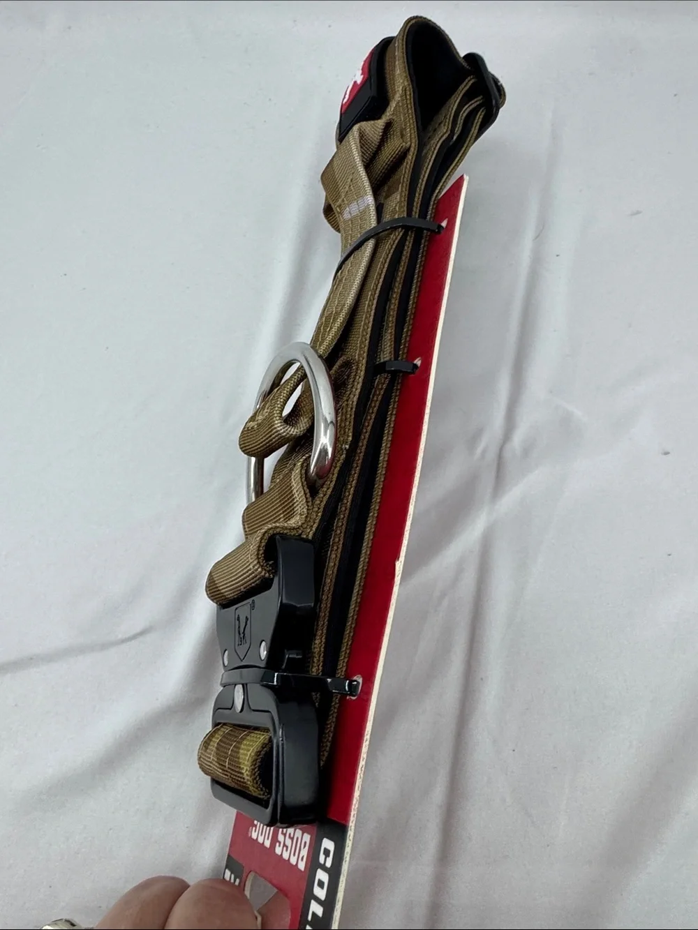 NWT Boss Dog XL Tactical Dog Collar - Coyote Brown